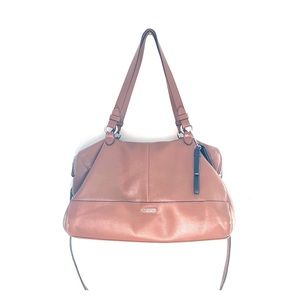 Coach Park Leather Kathryn Triple Zipper Handbag